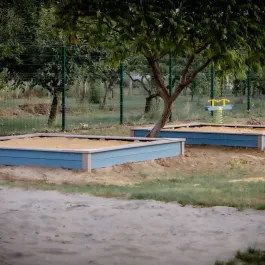 Homokozó 3x3m (fa) homok nélkül